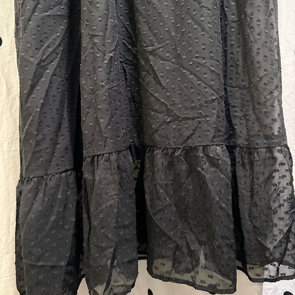 🖤Black Swiss dot dress🖤 - Picture 5 of 7